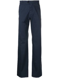 Versace Pre-Owned pantalon droit en coton mélangé (années 2000) - Bleu