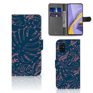 Samsung Galaxy A51 Hoesje Palm Leaves