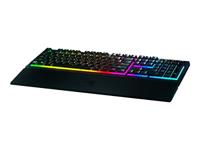 Razer Ornata V3 Gaming-toetsenbord met laag profiel (hybride schakelaar met lontmembraan, uv-gecoate toetsen, magnetische polssteun, RGB Chroma), ES-design, zwart