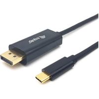 Equip 133426 video kabel adapter 1 m USB Type-C DisplayPort Grijs - thumbnail