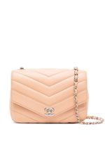 CHANEL Pre-Owned sac porté épaule matelassé Flap (2018) - Rose