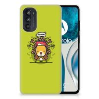 Motorola Moto G52/G82 Telefoonhoesje met Naam Doggy Biscuit - thumbnail