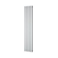 Designradiator Plieger Trento 814 Watt Middenaansluiting 180x35 cm Antraciet Metallic - thumbnail