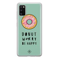Samsung Galaxy A41 siliconen hoesje - Donut worry
