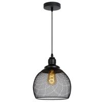 Lucide MESH Hanglamp 1xE27 - Zwart - thumbnail