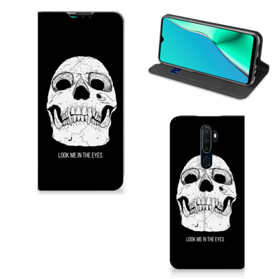 Mobiel BookCase OPPO A5 (2020) | A9 (2020) Skull Eyes Mobiel BookCase OPPO A5 (2020) | A9 (2020) Skull Eyes