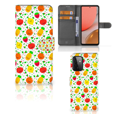 Samsung Galaxy A72 Book Cover Fruits Samsung Galaxy A72 Book Cover Fruits
