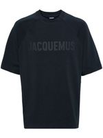 Jacquemus t-shirt Le T-shirt Typo à manches longues - Bleu - thumbnail