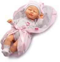 Berjuan pop My Girl meisjes 40 cm grijs/roze