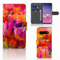 Hoesje Samsung Galaxy S10 Tulips - thumbnail