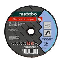 Metabo Accessoires Doorslijpschijf | FLEXIARAPID SUPER | 76X2X6 mm INOX - 25 stuks - 630194000 - thumbnail