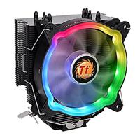 Thermaltake UX 200 Air Cooler, stille 120 mm PWM-ventilator, voor Intel en AMD socket, 5 V adresseerbaar, zwart