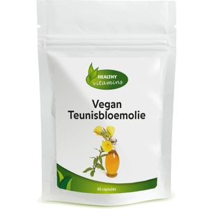 Vegan Teunisbloemolie | 60 capsules | GLA| vitaminesperpost.nl