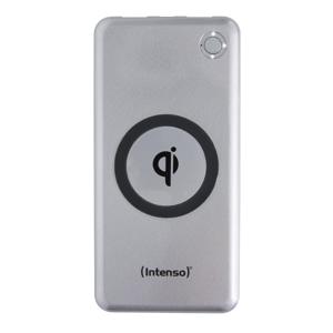 Intenso WPD 10000 Powerbank 10000 mAh Quick Charge 3.0, Power Delivery 3.0 LiPo USB-A, USB-C Zilver Statusweergave