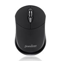 Perixx Perimice-802 Mini Draadloze Bluetooth Muis, Draagbare Kleine 3 Knoppen Optische Muis voor Laptop Android Tablet PC, Werkt zonder USB-ontvanger, Zwart