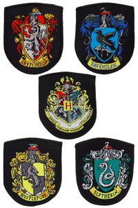 Harry Potter Patches 5-Pack House Crests