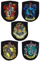 Harry Potter Patches 5-Pack House Crests