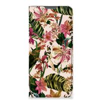 Motorola Moto E32 | Moto E32s Smart Cover Flowers - thumbnail