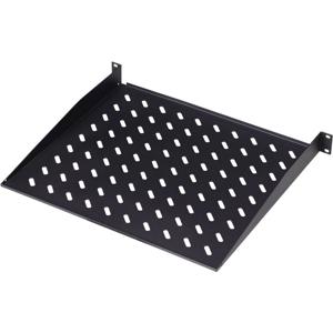 Digitus DN-19 TRAY-1-SW 19 inch Apparaatbodem voor patchkast 1 HE Vast inbouw Geschikt voor kastdiepte: vanaf 450 mm Zwart