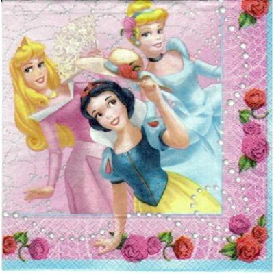 Servetten Disney prinsessen