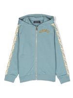 Versace Kids hoodie Versace Allover - Bleu