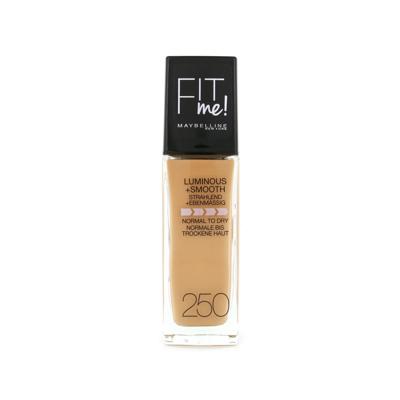 Maybelline Fit Me Luminous + Smooth Foundation - 250 Sun Beige Maybelline Fit Me Luminous + Smooth Foundation - 250 Sun Beige