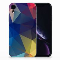 Apple iPhone Xr TPU Hoesje Polygon Dark - thumbnail