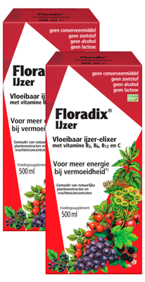 Salus Elixer Floradix - Duoverpakking