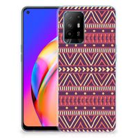 OPPO A94 5G | Reno5 Z TPU bumper Aztec Paars