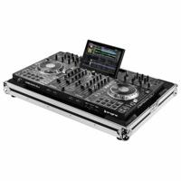 Odyssey FZDNPRIME4 audioapparatuurtas DJ-controller Hard case Zwart, Roestvrijstaal