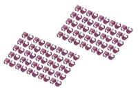 DIGITUS kleurclips voor RJ45 patchkabels - kleurorganisatie van netwerkkabels - voor beter kabelbeheer - 100 stuks - voor CAT 5e, CAT 6 & CAT 6A LAN-kabels - AWG 24/7 tot 27/7 - Magenta