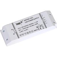 Dehner Elektronik LED 12V200W-MM-EU LED-transformator, LED-driver Constante spanning 200 W 15 A 12 V/DC Geschikt voor meubels 1 stuk(s)