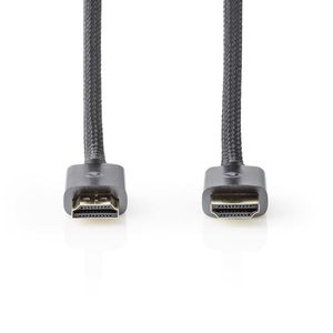 Nedis CVTB35000GY30 HDMI kabel 3 m HDMI Type A (Standaard) Grijs