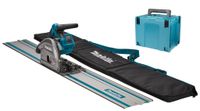 Makita SP001GZ04  Invalcirkelzaag | Set | 40V Max |165 mm | Zonder accu's en lader | Met AWS zender + geleiderail 1500 mm + tas