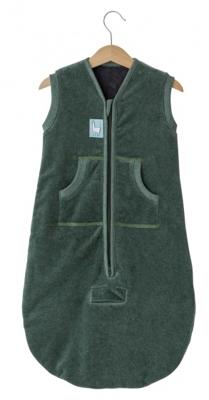 Vaco slaapzak met steekzakken Lama junior mouwloos 70 cm groen
