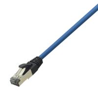 LogiLink CQ8066S RJ45 Netwerkkabel, patchkabel CAT 8.1 S/FTP 3.00 m Blauw Halogeenvrij 1 stuk(s)