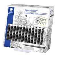 Fineliner Staedtler pigment 308 display ÃƒÆ' 120st ass