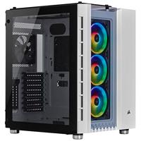 Corsair Crystal 680X Bianco, ATX Smart Gaming Behuizing, RGB Hoge Luchtverplaatsing, Gehard Glas, Rgb LED, 680X RGB, Wit