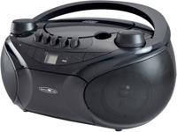 Reflexion RCR4655 Radio/CD-speler FM AUX, CD, Cassette, SD, USB Zwart