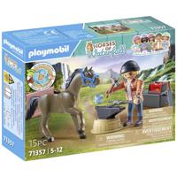 Playmobil Horses of Waterfall Hufschmid ben & Achilles 71357 - thumbnail