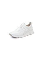 Sneakers kalfsnappaleer Van Gabor Comfort wit