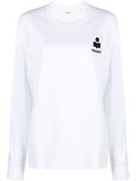 MARANT ÉTOILE sweat Milla en coton biologique - Blanc