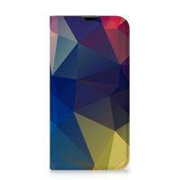 iPhone 13 Pro Stand Case Polygon Dark - thumbnail