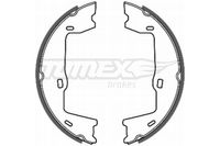 Remschoenset TOMEX Brakes, Diameter (mm)160mm, Inbouwplaats: Achteras: , u.a. für Opel, Saab, Vauxhall