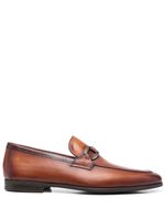 Magnanni mocassins à bout en amande - Marron