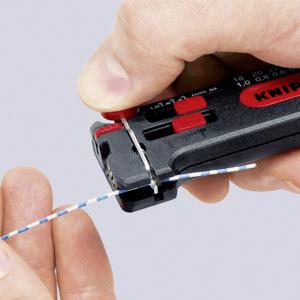 Knipex 12 80 100 SB KNIPEX Draadstripper Geschikt voor: CU-kabel 0.3 tot 1 mm