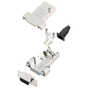 encitech DTSL09-SJSRG-T-HDS15-K 6355-0088-11 D-sub female connectorset 180 ° Aantal polen: 15 Soldeerkelk 1 stuk(s)