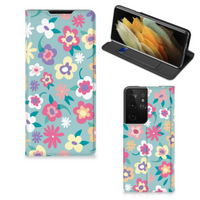 Samsung Galaxy S21 Ultra Smart Cover Flower Power - thumbnail