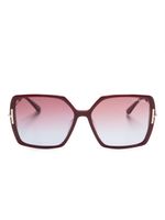 TOM FORD Eyewear lunettes de soleil à monture carrée - Rouge - thumbnail