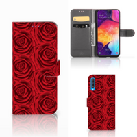 Samsung Galaxy A50 Hoesje Red Roses